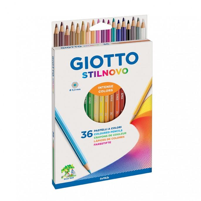 (256700ES) LAPIZ DE COLOR GIOTTO X36 LARGOS - ESCOLAR - LAPICES