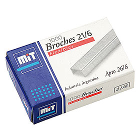 (CON187) BROCHES PARA ABROCH MIT N21/6 1000 - COMERCIAL - BROCHES PARA ABROCHADORAS