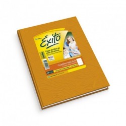 (CON301J) CUAD.EXITO E1 FORRADO 48HS NARANJA - ESCOLAR - CUADERNOS