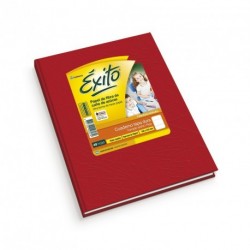 (CON301R) CUAD.EXITO E1 FORRADO 48HS ROJO - ESCOLAR - CUADERNOS