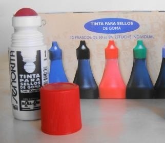 (FAP18N) TINTA STA PARA SELLO 50CC NEGRO - COMERCIAL - SELLOS