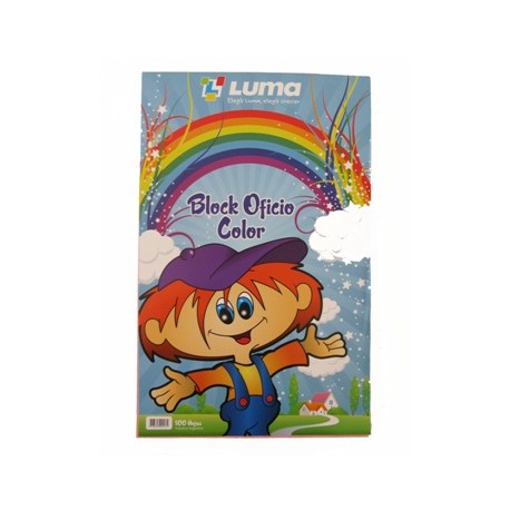 (LUM33F) BLOCK LUMA MULTICOLOR OF 100HS 70G - COMERCIAL - BLOCK