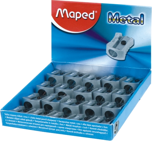 (MAP09) SACAPUNTA MAPED METAL ECO CLAS.6600 - ESCOLAR - SACAPUNTAS