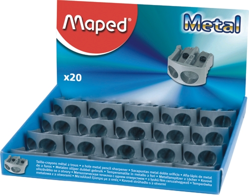 (MAP77) SACAPUNTA MAPED METAL ECO 2B.6700 - ESCOLAR - SACAPUNTAS