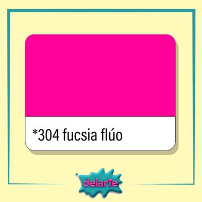 (MOD35F) ACRILICO DELARTE 50CC FLUO FUCSIA - ARTISTICA - PINTURA ACRILICA