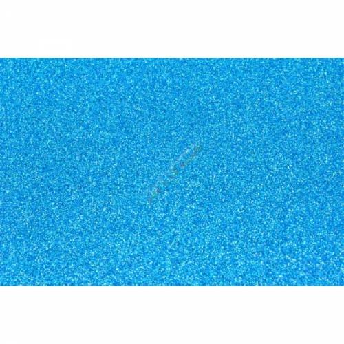 (REX499C) CARTULINA GLITTER 50X35 CELESTE - ESCOLAR - CARTULINA