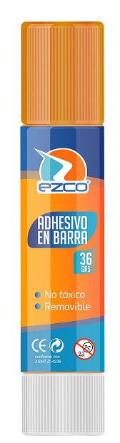 ADHESIVO EN BARRA EZCO 36GRS - ESCOLAR - ADHESIVOS