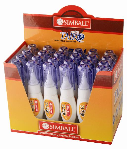 (SP30) CORRECTOR SIMBALL TAIKO MINI 3ML - ESCOLAR - CORRECTORES